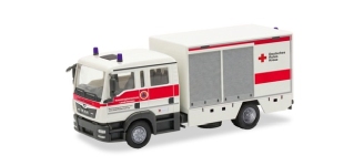 Herpa 099813 - H0 - MAN TGL Euro 6c DRK Frankfurt